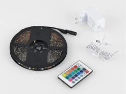 Reality Leuchten LED Streifen RUSH Mit Fernbedienung & RGB Für Innen & Außen - 5 Meter -Globo Store led streifen rush mit fernbedienung rgb fuer innen 4