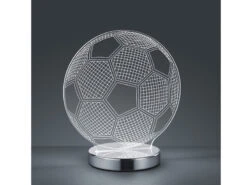 Reality Leuchten LED Tischleuchte BALL 3D Fußball Lichtfarbe Einstellbar Höhe 22cm -Globo Store led tischleuchte ball 3d fussball lichtfarbe einst 3