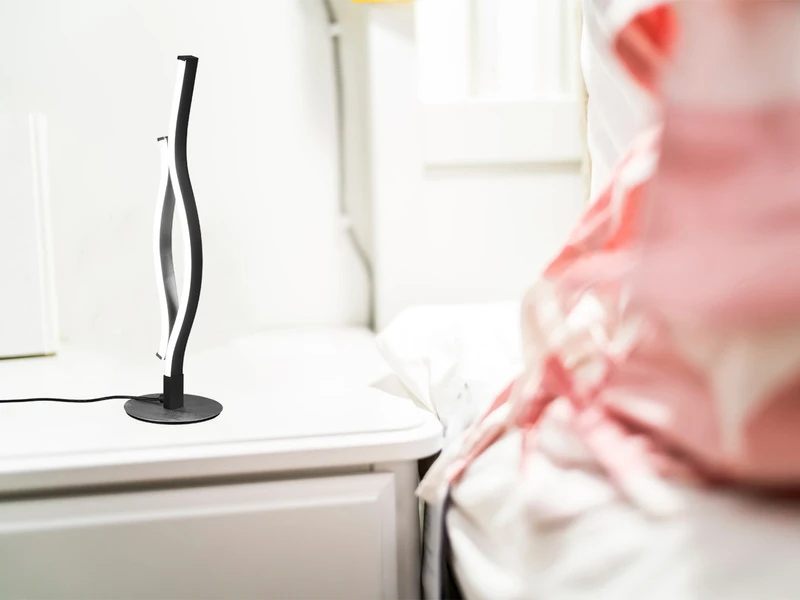 Trio Leuchten LED Tischleuchte BLAZE Dimmbar Per Touch, Lichtfarbe Einstellbar, Silber 48cm 3 Trio Leuchten LED Tischleuchte BLAZE Dimmbar Per Touch, Lichtfarbe Einstellbar, Silber 48cm – Bild 3