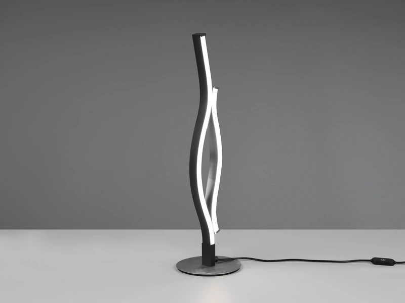 Trio Leuchten LED Tischleuchte BLAZE Dimmbar Per Touch, Lichtfarbe Einstellbar, Silber 48cm 5 Trio Leuchten LED Tischleuchte BLAZE Dimmbar Per Touch, Lichtfarbe Einstellbar, Silber 48cm – Bild 5