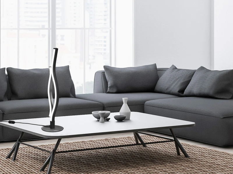 Trio Leuchten LED Tischleuchte BLAZE Dimmbar Per Touch, Lichtfarbe Einstellbar, Silber 48cm 7 Trio Leuchten LED Tischleuchte BLAZE Dimmbar Per Touch, Lichtfarbe Einstellbar, Silber 48cm – Bild 7