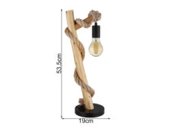 MeineWunschleuchte LED Tischleuchte Mit Hanfseil Und Holzstab, Höhe 53,5cm 12 MeineWunschleuchte LED Tischleuchte Mit Hanfseil Und Holzstab, Höhe 53,5cm -Globo Store led tischleuchte mit hanfseil und holzstab hoehe 5 2