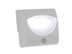 REV LED Treppenlicht Orientierungslicht Mit Bewegungsmelder, Batteriebetrieb, Silber