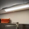 Trio Leuchten LED Unterbauleuchte ALINO Weiß Flach Mit Schalter & 230V Direktanschluss, 55cm