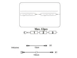 Trio Leuchten LED Unterbauleuchte ARAGON Silber Flach Mit Schalter, 230V Direktanschluss, 40cm -Globo Store led unterbauleuchte aragon silber flach mit schalt 4