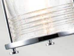 MeineWunschleuchte LED Wandlaterne In Chrom Für Badezimmer & Wohnraum, Höhe 21cm -Globo Store led wandlaterne in chrom fuer badezimmer wohnraum 1 9