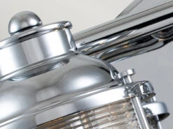 MeineWunschleuchte LED Wandleuchte In Chrom Für Badezimmer & Wohnraum, Breite 86cm -Globo Store led wandleuchte in chrom fuer badezimmer wohnraum 1 14