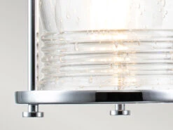 MeineWunschleuchte LED Wandleuchte In Chrom Für Badezimmer & Wohnraum, Breite 86cm -Globo Store led wandleuchte in chrom fuer badezimmer wohnraum 1 16