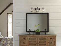 MeineWunschleuchte LED Wandleuchte In Chrom Für Badezimmer & Wohnraum, Breite 61cm -Globo Store led wandleuchte in chrom fuer badezimmer wohnraum 1 24