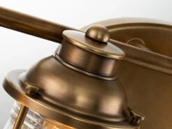 MeineWunschleuchte LED Wandleuchte In Messing Für Badezimmer & Wohnraum, Breite 86cm -Globo Store led wandleuchte in messing fuer badezimmer wohnrau 7