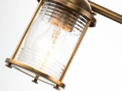 MeineWunschleuchte LED Wandleuchte In Messing Für Badezimmer & Wohnraum, Breite 86cm -Globo Store led wandleuchte in messing fuer badezimmer wohnrau 8