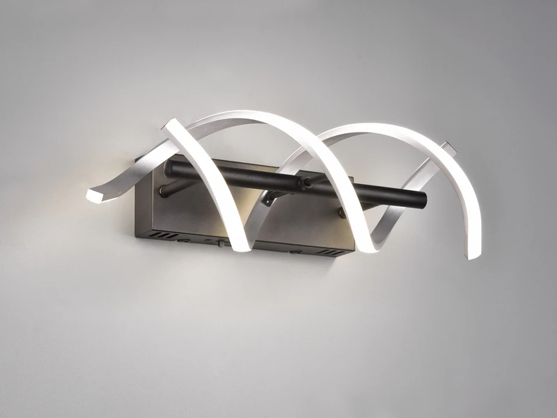 Trio Leuchten LED Wandleuchte SEQUENCE Dimmbar Lichtfarbe Einstellbar Silber 47cm 6 Trio Leuchten LED Wandleuchte SEQUENCE Dimmbar Lichtfarbe Einstellbar Silber 47cm – Bild 6