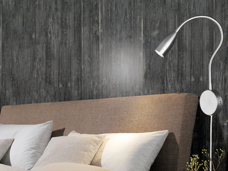 Fischer & Honsel LED Wandleuchte STEN Dimmbar, Schwanenhals Leseleuchte Wandmontage 7 Fischer & Honsel LED Wandleuchte STEN Dimmbar, Schwanenhals Leseleuchte Wandmontage – Bild 7