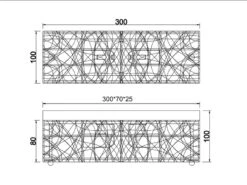 MeineWunschleuchte LED Wandleuchte Up Down Rattan Geflecht Natur 2 Flammig Höhe 30cm -Globo Store led wandleuchte up down rattan geflecht natur 2 fl 6