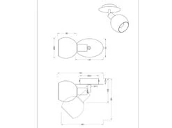 MeineWunschleuchte LED Wandstrahler 1 Flammiger Wandspot Chrom/Rauchglas In Smoke, 12x18cm 10 MeineWunschleuchte LED Wandstrahler 1 Flammiger Wandspot Chrom/Rauchglas In Smoke, 12x18cm -Globo Store led wandstrahler 1 flammiger wandspot chrom rauchg 4