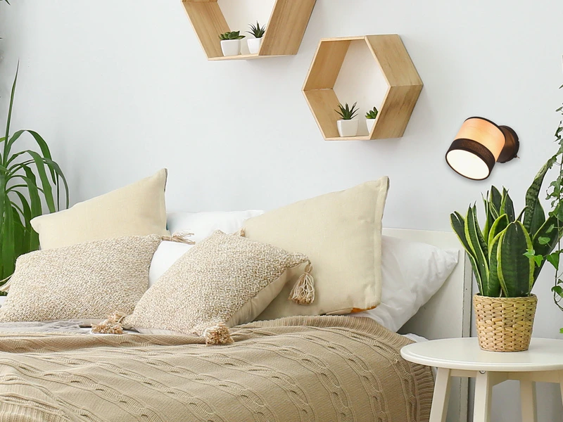 MeineWunschleuchte LED Wandstrahler Mit Schalter Und Lampenschirm In Holzoptik, Höhe 22cm 6 MeineWunschleuchte LED Wandstrahler Mit Schalter Und Lampenschirm In Holzoptik, Höhe 22cm – Bild 6