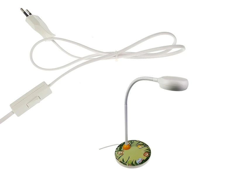 Niermann Leseleuchte/Schreibtischlampe Für Große & Kleine Kinder, Flexrohr, WILDE TIERE 3 Niermann Leseleuchte/Schreibtischlampe Für Große & Kleine Kinder, Flexrohr, WILDE TIERE – Bild 3