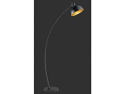 Reality Leuchten Moderne Bogenleuchte RECIFE 155cm In Schwarz Schirm Innen Gold, Mit Fußschalter 8 Reality Leuchten Moderne Bogenleuchte RECIFE 155cm In Schwarz Schirm Innen Gold, Mit Fußschalter -Globo Store moderne bogenleuchte recife 155cm in schwarz schir 2