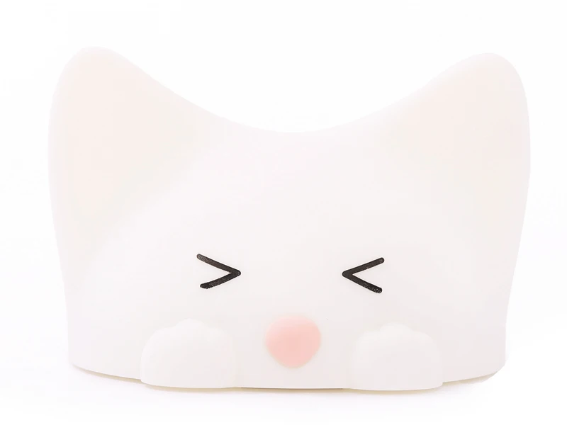 Niermann Nachtlicht CATTY CAT, Per USB Aufladbar, Dimmbar, 7 Lichtfarben, Mit Soundeffekt 2 Niermann Nachtlicht CATTY CAT, Per USB Aufladbar, Dimmbar, 7 Lichtfarben, Mit Soundeffekt – Bild 2