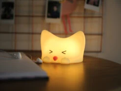 Niermann Nachtlicht CATTY CAT, Per USB Aufladbar, Dimmbar, 7 Lichtfarben, Mit Soundeffekt 9 Niermann Nachtlicht CATTY CAT, Per USB Aufladbar, Dimmbar, 7 Lichtfarben, Mit Soundeffekt -Globo Store nachtlicht catty cat per usb aufladbar dimmbar 7 l 2