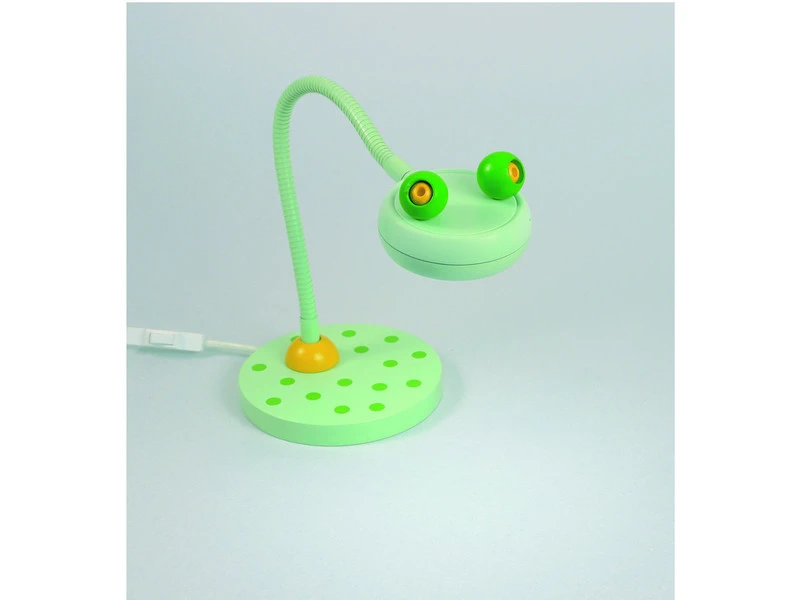 Niermann Originelle Leseleuchte / Schreibtischlampe Für Kinder, Flexrohr, Design FROSCH 2 Niermann Originelle Leseleuchte / Schreibtischlampe Für Kinder, Flexrohr, Design FROSCH – Bild 2