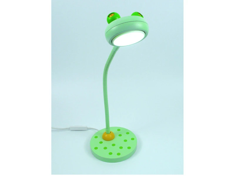 Niermann Originelle Leseleuchte / Schreibtischlampe Für Kinder, Flexrohr, Design FROSCH 3 Niermann Originelle Leseleuchte / Schreibtischlampe Für Kinder, Flexrohr, Design FROSCH – Bild 3