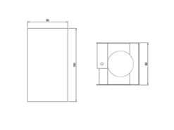 Trio Leuchten Rechteckige Wandleuchte CLEO In Gold Foliert, Up & Down Strahler 16,5 X 8 Cm -Globo Store rechteckige wandleuchte cleo in gold foliert up do 3