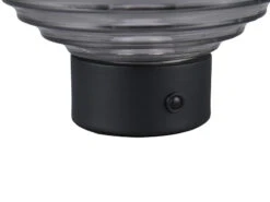 Reality Leuchten Retro Akku Tischleuchte EARL Mit Rauchglas Lampenschirm, Höhe 14cm -Globo Store retro akku tischleuchte earl mit rauchglas lampens 6