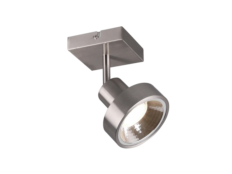 Trio Leuchten Retro LED Wand- & Deckenstrahler 1 Flammig Silber Spot Schwenkbar 6 Trio Leuchten Retro LED Wand- & Deckenstrahler 1 Flammig Silber Spot Schwenkbar – Bild 6