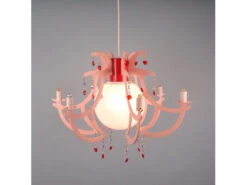 Niermann Romantische Kinderzimmerleuchte Als Kronleuchter Lüster Pendelleuchte ROSATA -Globo Store romantische kinderzimmerleuchte als kronleuchter l 2