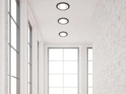 Trio Leuchten Runder LED Deckeneinbaustrahler CORE In Schwarz Matt Ø 14,8cm 14 Trio Leuchten Runder LED Deckeneinbaustrahler CORE In Schwarz Matt Ø 14,8cm -Globo Store runder led deckeneinbaustrahler core in schwarz ma 4