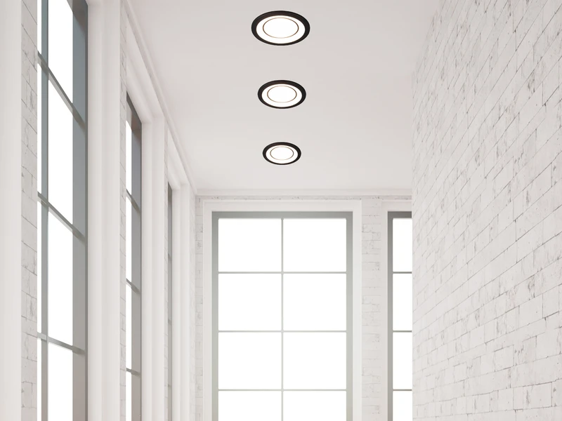 Trio Leuchten Runder LED Deckeneinbaustrahler CORE In Schwarz Matt Ø 14,8cm 5 Trio Leuchten Runder LED Deckeneinbaustrahler CORE In Schwarz Matt Ø 14,8cm – Bild 5