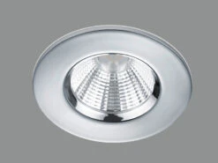 Trio Leuchten Runder LED Deckeneinbaustrahler ZENIA Dimmbar In Chrom, IP65 10 Trio Leuchten Runder LED Deckeneinbaustrahler ZENIA Dimmbar In Chrom, IP65 -Globo Store runder led deckeneinbaustrahler zenia dimmbar in c 2