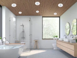 Trio Leuchten Runder LED Deckeneinbaustrahler ZENIA Dimmbar In Chrom, IP65 14 Trio Leuchten Runder LED Deckeneinbaustrahler ZENIA Dimmbar In Chrom, IP65 -Globo Store runder led deckeneinbaustrahler zenia dimmbar in c 6