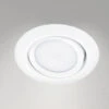 Trio Leuchten Runder LED Einbaustrahler RILA Schwenkbar Weiß Matt 5 Watt - Deckenbeleuchtung
