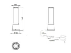 Reality Leuchten Sprudelnde Farbwechsel LED Lichtsäule JELLY Wassersäule & Deko Fischen H. 36cm -Globo Store sprudelnde farbwechsel led lichtsaeule jelly wasse 8