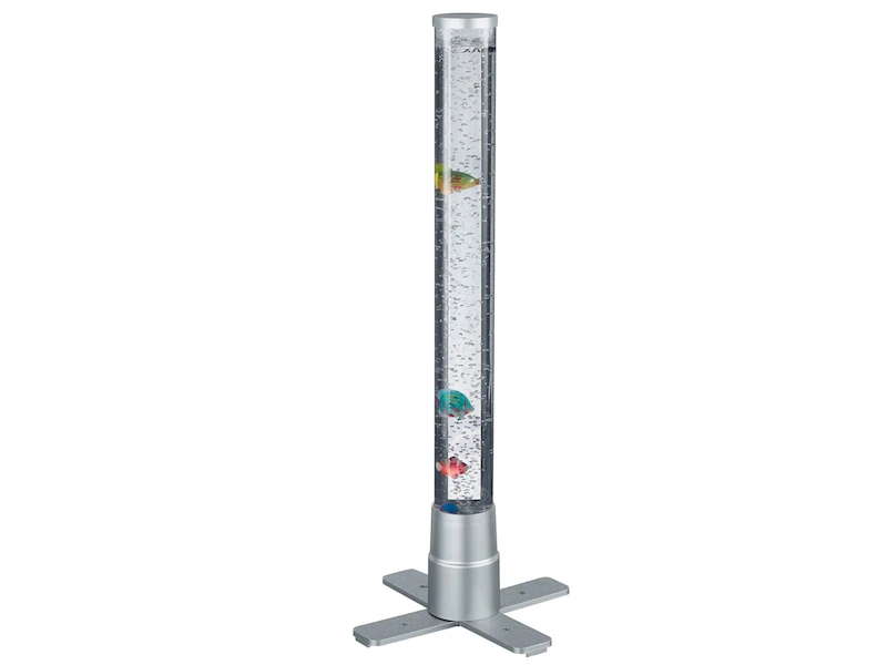 Reality Leuchten Sprudelnde Farbwechsel LED Lichtsäule MOTION Wassersäule & Deko Fischen H. 61cm 3 Reality Leuchten Sprudelnde Farbwechsel LED Lichtsäule MOTION Wassersäule & Deko Fischen H. 61cm – Bild 3