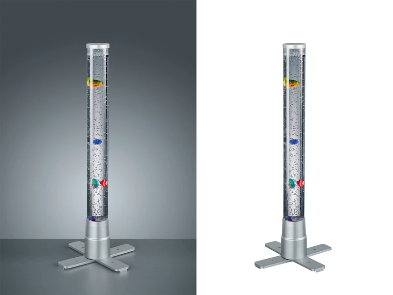 Reality Leuchten Sprudelnde Farbwechsel LED Lichtsäule MOTION Wassersäule & Deko Fischen H. 61cm 7 Reality Leuchten Sprudelnde Farbwechsel LED Lichtsäule MOTION Wassersäule & Deko Fischen H. 61cm – Bild 7