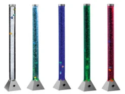 Reality Leuchten Sprudelnde Farbwechsel LED Lichtsäule MOTION Wassersäule & Deko Fischen 130cm -Globo Store sprudelnde farbwechsel led lichtsaeule motion wass 2