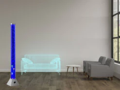 Reality Leuchten Sprudelnde Farbwechsel LED Lichtsäule MOTION Wassersäule & Deko Fischen 130cm -Globo Store sprudelnde farbwechsel led lichtsaeule motion wass 5