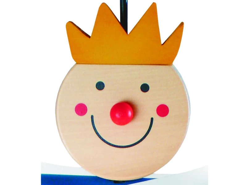 Niermann Süße Kinderzimmerlampe, Pendelleuchte Kunststoff/Holz, Design LAMPENPRINZ 3 Niermann Süße Kinderzimmerlampe, Pendelleuchte Kunststoff/Holz, Design LAMPENPRINZ – Bild 3