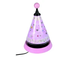 Niermann Tischleuchte Carrousel MARGERITEN, Projiziert Süße Herzen Ins Kinderzimmer