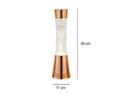 Reality Leuchten Trendige 90er Jahre Säulen Lavalampe Magma In Kupfer, Höhe 39cm Ø11cm 8 Reality Leuchten Trendige 90er Jahre Säulen Lavalampe Magma In Kupfer, Höhe 39cm Ø11cm -Globo Store trendige 90er jahre saeulen lavalampe magma in kup 2