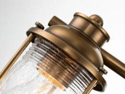 KICHLER Wandleuchte ASHLAND BAY In Messing Für Badezimmer & Wohnraum, Breite 61cm -Globo Store wandleuchte ashland bay in messing fuer badezimmer 6