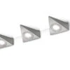 Trio Leuchten Wandleuchte ECCO Serie 2733 Inkl. 3×SMD 3W LED 200lm 3000K Nickel Matt 273370307