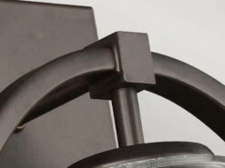 FEISS Wandleuchte MARLENA Aus Massivem Stahl In Bronze Mit Glas, Höhe 45,7cm -Globo Store wandleuchte marlena aus massivem stahl in bronze m 7