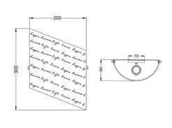 Trio Leuchten Wandleuchte SIGNA Mit Glasschirm & Signatur Dekor, Höhe 30cm 15 Trio Leuchten Wandleuchte SIGNA Mit Glasschirm & Signatur Dekor, Höhe 30cm -Globo Store wandleuchte signa mit glasschirm signatur dekor ho 6