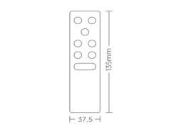 Reality Leuchten WiZ Funk-Fernbedienung Bluetooth - Alternative Zur Smartphone-App -Globo Store wiz funk fernbedienung bluetooth alternative zur s 2