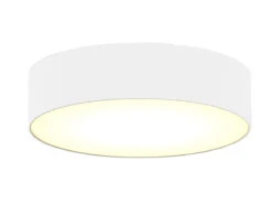 Smartwares Zeitlose Runde Hängeleuchte Mit Stoffschirm In Weiß Ø 50cm -Globo Store zeitlose runde haengeleuchte mit stoffschirm in we 3