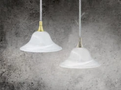 Trio Leuchten Zugpendelleuchte VIOLA Glas Weiß, Höhenverstellbar, Ø 39cm, Silber -Globo Store zugpendelleuchte viola glas weiss hoehenverstellba 8